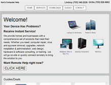 Tablet Screenshot of kenspchelp.com
